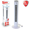 32" Tower Fan Oscillating Timer Cooling 3 Speed White Home Office Freestanding