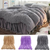 Large Soft Warm Bed Sofa Throw Over Blanket Sofa Fluffy Shaggy Cozy Bedspread