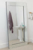 Extra Large Wall Mirror Full Length Silver All Glass 5Ft8 X 2Ft9 174cm X 85cm