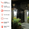 262 LED Solar Powered PIR Motion Sensor Light Bright Outdoor Garden Wall Lights