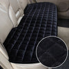 Black Universal Rear Car Auto Seat Cover Plush Protector Mat Chair Cushion UK