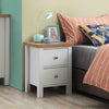 Bedside Cabinet Bedroom Furniture Nightstand Table 1 2 3 Drawer Oak White Grey