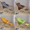 Folding Garden Moon Chair Adjustable Recliner Armchair Camping Sun Lounger Stool