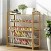 4 Tier Bamboo Shoe Rack 3 Tier Bamboo Stand Shoe Organiser Storage Shelf Unit