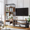 Modern Large Bookcase Office Book Shelf Storage Tall Shelving Unit Dispaly Rack