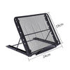 Adjustable Laptop Stand Folding Portable Mesh Tablet Holder Tray Office Support