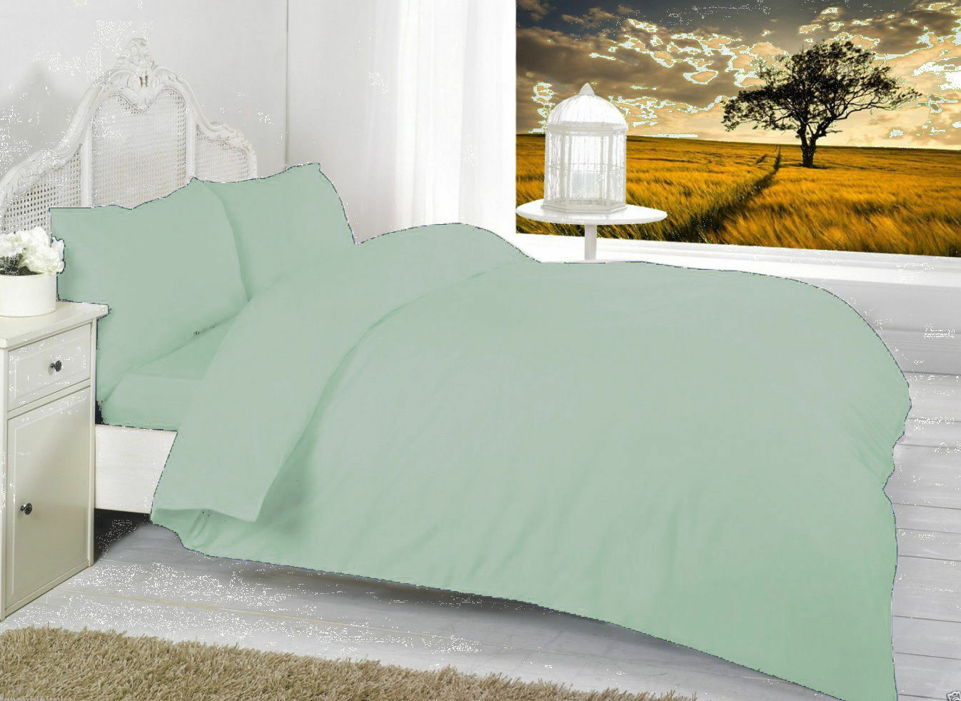 Luxury Duvet Quilt Cover Sets Cotton Blend King Double Single Super 40% off RRP