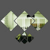 3D Mirror Tiles Mosaic Wall Sticker Self Adhesive Bedroom Art Decal Home Room