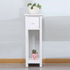 1pcs Slim Wood Table Bedside End side Telephone Table Storage Plant Stand
