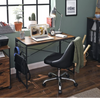 Industrial Computer Desk Rustic Metal Furniture Vintage Folding Office Study