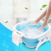 Folding Foot Spa Pedicure Wet Bath Bubble Massage Bucket Feet Therapy FootSpa UK