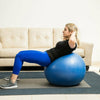 65 CM GYM YOGA BALL EXERCISE SWISS FITNESS PREGNANCY BIRTHING ANTI BURST + PUMP