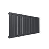 Anthracite Designer Radiator Vertical Horizontal Flat Panel Oval Column Rads