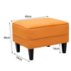 Large Footstool Sofa Footrest Stool Bench Seat Pouffe Coffee Table Window Stool