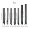21pcs/set 10mm Shank Lathe Turning Tool Holder Boring Bar + Carbide Insert