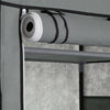 Shoe Rack 9 Tier Cabinet Storage Organiser Stand Shelf 27 Pairs Dustproof Grey