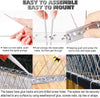 Stainless Steel Bird Control Spikes Pigeon Deterrent Window Ledge Strip Nesting