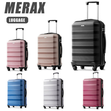 Hard shell PC+ABS Cabin Suitcase 4 Wheel Travel Luggage Trolley Lightweight Case