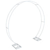 Oversize Large Round Wedding Arch Backdrop Stand Double Hoop Party Drapery Frame