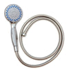 Modern Bath Shower Mixer Taps Deck Mounted Chrome Valve Bar Tap Handset & Hose