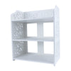 3 Tiers Shoe Rack Storage Shelf Display Stand Organiser Unit Cabinet White