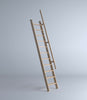 Wooden Staircase FOLDING Loft Space Saver Stairs Ladder 59cm width + Anti-Slip