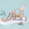 Toddler Climber Slide Play Swing Set for Kids Indoor/Outdoor Playground Toy Pink