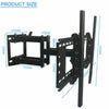 TV Wall Mount Bracket Motion Tilt Swivel Pivot Tough For 32 40 50 55 60 65 inch