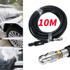 10M High Pressure Washer Hoses Sewer Pipe Cleaning Kit Flexible Tube Unblocker