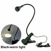 UK Usb Flexible Reading LED Light Clip-on Beside Bed Desk Table Bright Lamp