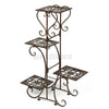 4 Tier Layer Flower Plant Stand Display Shelf Home Garden Indoor Decor Rack