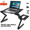Adjustable Laptop Bed Table Stand Computer Desk Sofa Lap Tray Foldable Portable