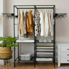 Extra Large Strong Clothes Rail Rack Hanging Garment Display Stand Shop Storage