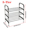 Door Side Shoes Rack Storage Cabinet Organiser Shelf Portable 3/4/5/6 Tier