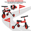 2 IN 1 Kids Tricycle Toddler Bike Trike 3 Wheels Folding Baby Balance BikeWalker