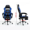 Executive Racing Gaming Office Chair Swivel Recliner Computer Desk Chair Leather