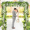 Adjustable 1m 2m 3m Wedding Arch Frame Backdrop Rectangular Stand Party Door Dec