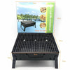 BBQ Barbecue Black Grill Folding Light Outdoor Portable Charcoal Travel Picnic