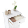 Bathroom Drawer Cabinet Wooden White Single Door Storage Cupboard Unit Christow