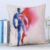 18" Marvel Pillow Case Super Hero Cushion Covers Sofa Cotton Linen Square Sofa