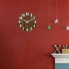 12 Luminous Vintage Wall Clock Round Antique Hanging Clock for Bedroom Office