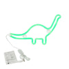 1PC LED Neon Sign Night Light Dinosaur Shaped Modeling Light for Office Bedroom