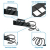 Hair Straightener Hair Dryer Holder Storage Aluminum Wall Mounted Rack Spiral UK