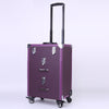 Large Makeup Trolley Case Beauty Vanity Hairdressing Box on Wheels with Drawers