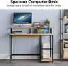 Corner Computer Desk PC Laptop Table Home Office Study Workstation w/ Shelves