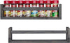 Spice Jar Rack Floating Wall Mounting Wooden Shelves Shelf Display Book Storage