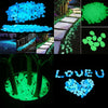 Large Pebbles Stones Glow in the Dark Home Garden Walkway Aquarium Fish Tank UK