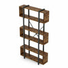 Tribesigns Vintage Bookcase for Home Office 6 Tier Bookshelf Living Room Divider