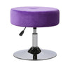 Adjustable Height Swivel Dressing Table Stool Chair Velvet Makeup Padded Bedroom