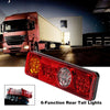 Pair 12V Rear Tail Brake Lights Lamp Function Trailer Caravan Truck Lorry 36 LED